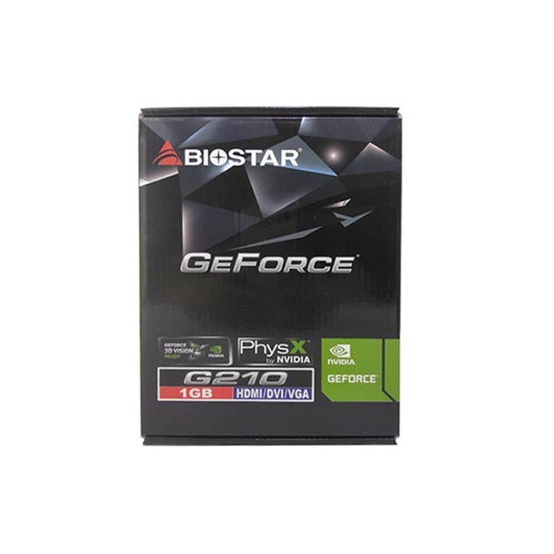کارت گرافیک BIOSTAR مدل G210 1GB 64BIT DDR3